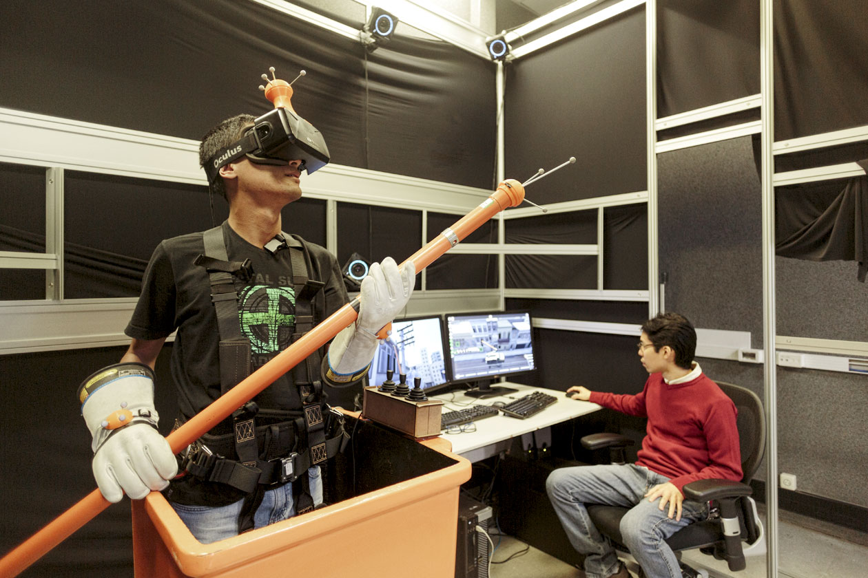 Alunos da USP usam realidade virtual para aumentar segurana na manuteno de redes eltricas