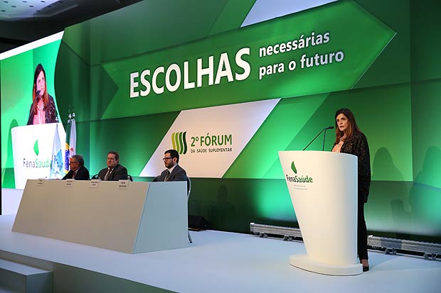 A presidente da Federao Nacional de Sade Suplementar, Solange Beatriz Palheiro Mendes