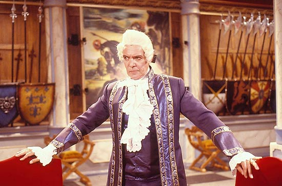 O ator John Herbert em cena de "Que Rei Sou Eu?"