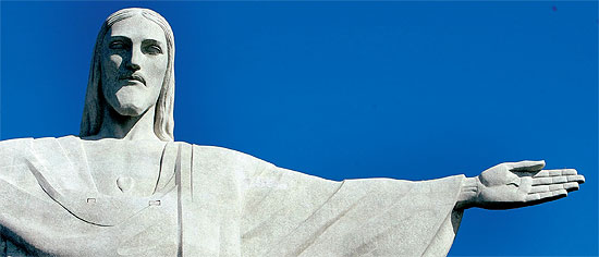 O Cristo Redentor no Rio de Janeiro, que completa 80 anos em 12 de outubro