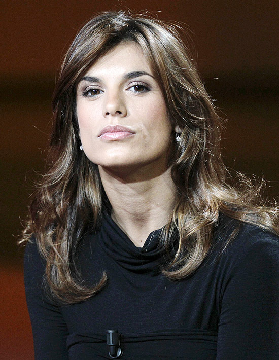 A atriz e apresentadora italiana Elisabetta Canalis, ex-namorada de George Clooney