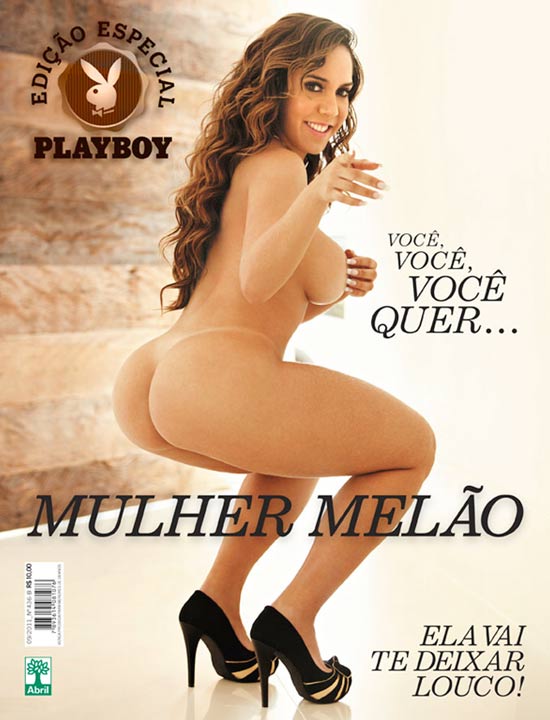 Mulher Melão na "Playboy"