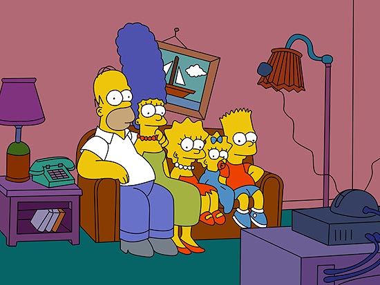 Personagens da série 'Os Simpsons', que foi criada por Matt Groening e Sam Simon