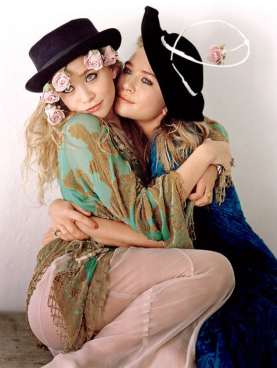 Mary Kate e Ashley Olsen, que hoje são designers