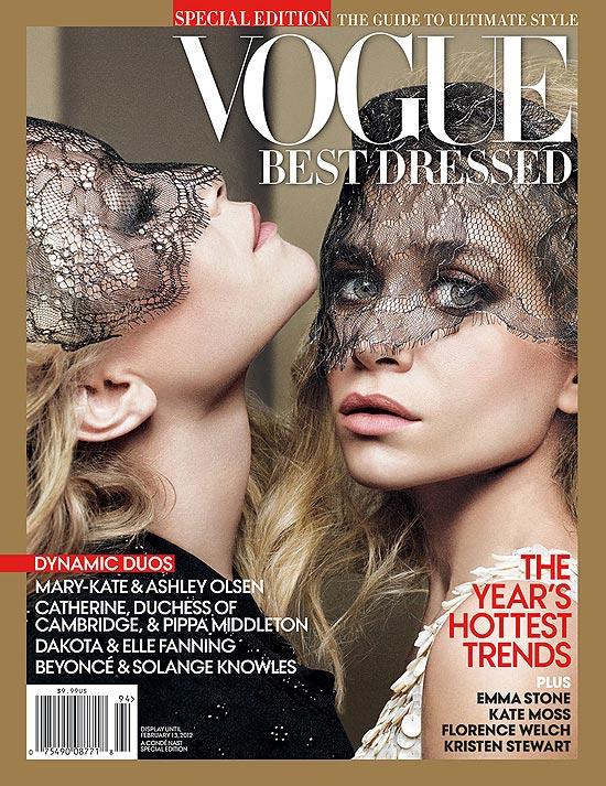 Mary Kate e Ashley Olsen na capa da "Vogue"