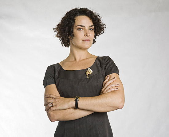 A atriz Ana Paula Arósio 