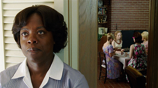 Atriz Viola Davis, uma das indicadas ao Oscar em cena no filme "Histórias Cruzadas", que tem pré-estreia