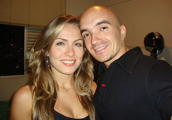 Renata Dávila, do "BBB12", e Filipe Soldati