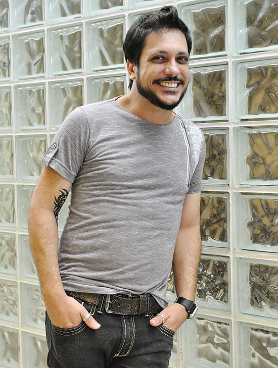 O ator Lúcio Mauro Filho, o Tuco de "A Grande Família" 