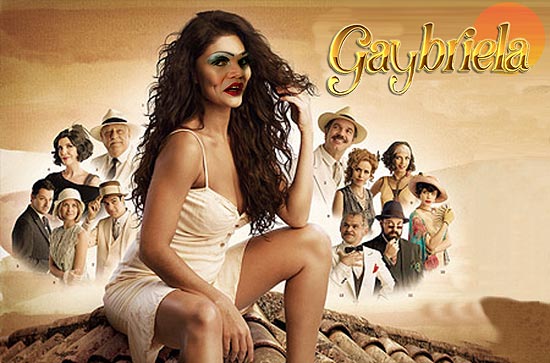 Cena da abertura de "Gaybriela - Trava e Boneca", sátira da novela "Gabriela" feita por Las Bibas from Vizcaya