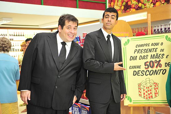 Os comediantes Leandro Hassum e Marcius Melhem dão vozes a pães de forma em desenho