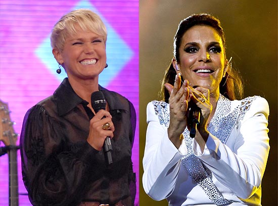 Amigas há mais de dez anos, Xuxa recebeu Ivete e disse que tem total confiança na amiga para cuidar de Sasha