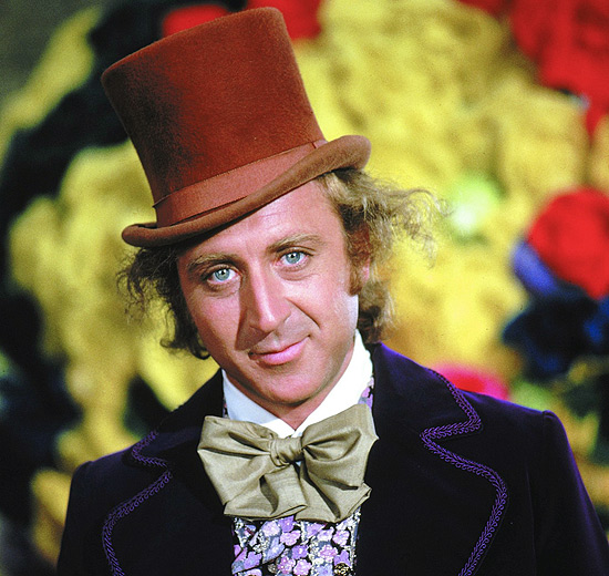 Gene Wilder, que interpretou Willy Wonka no filme "A Fantástica Fábrica de Chocolates", de 1971