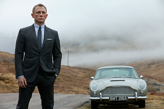 Daniel Craig em cena de "007 - Operao Skyfall"