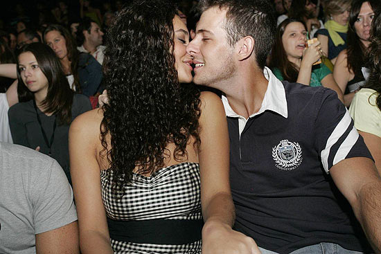 A atriz Débora Nascimento e o empresário Arthur Rangel, com quem rompeu na reta final " Avenida Brasil"