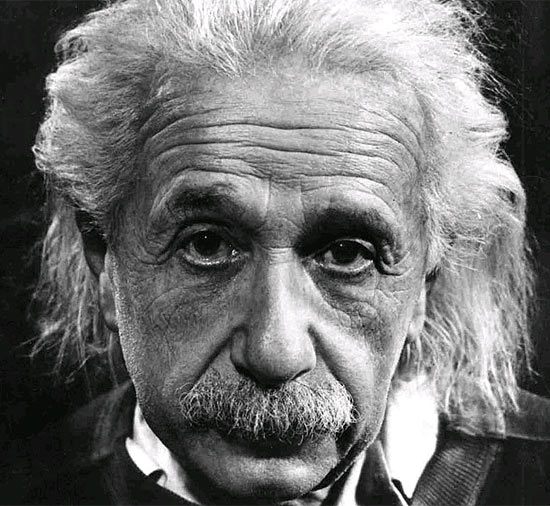 O físico e matemático Albert Einstein