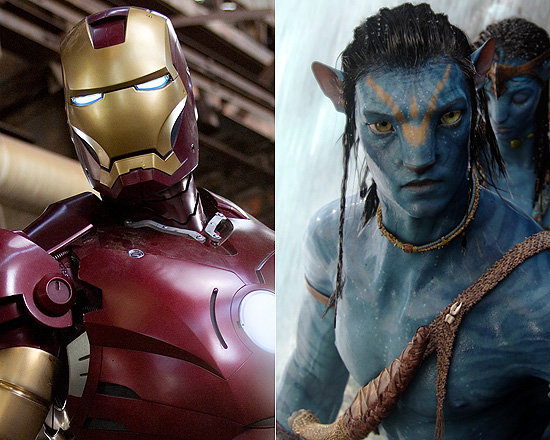 "Homem de Ferro" perdeu para "Avatar"