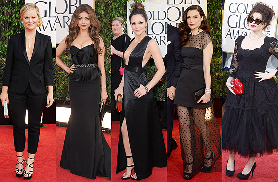 Amy Poehler, Sarah Hyland, Katharine McPhee, Rachel Weisz e Helena Bonham Carter