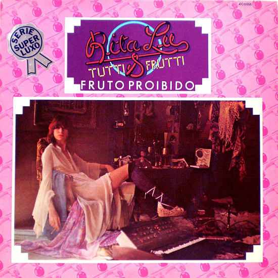 Capa do disco "Fruto Proibido" de Rita Lee & Tutti Frutti