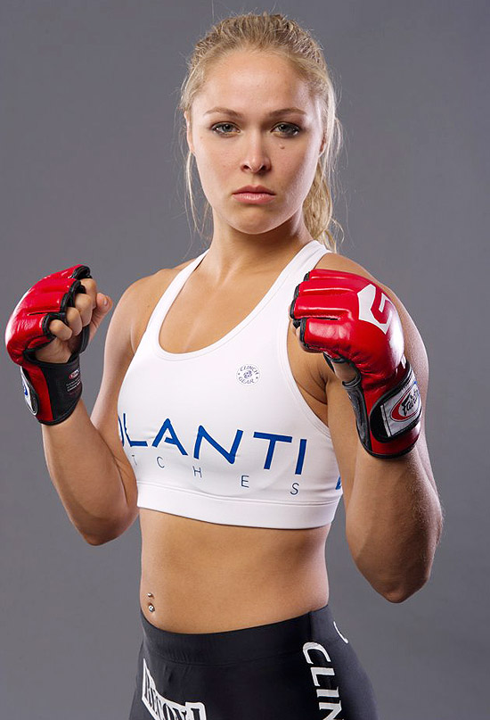 A lutadora Ronda Rousey