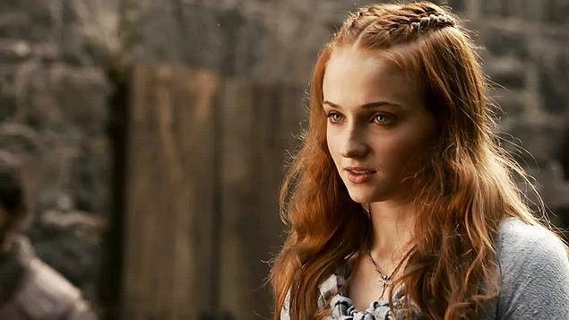 Sophie Turner como a Sansa de 'Game of Thrones'