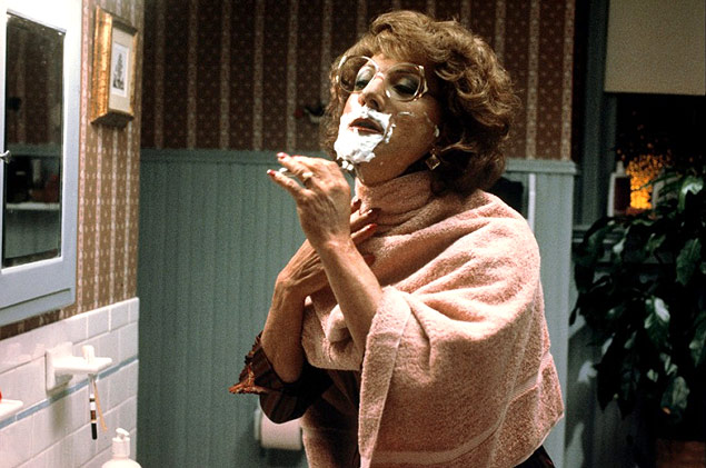 Dustin Hoffman em cena do filme "Tootsie" (1982)