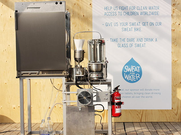 A máquina que transforma suor em água potável