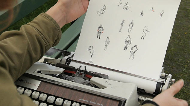 A máquina de desenhar de Keira Rathbone 