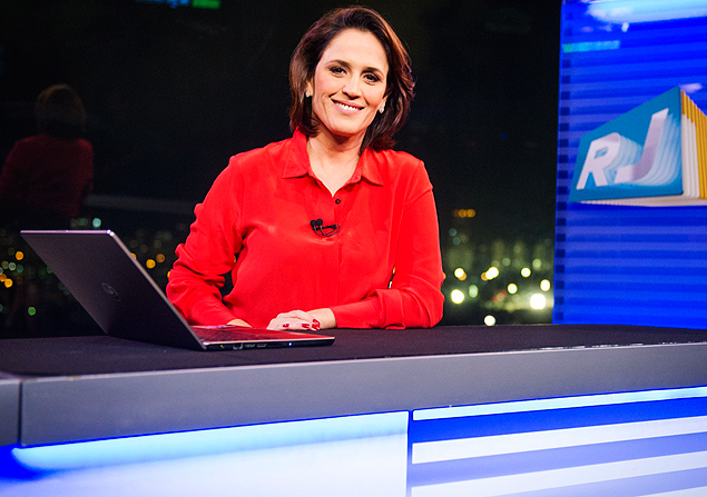 A apresentadora Ana Luiza Guimarães