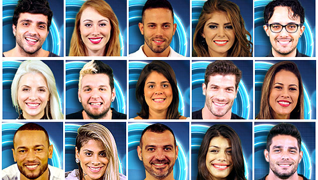 fotomontagem - montagem dos participantes do bb 14 / bbb 14 big brother brasil