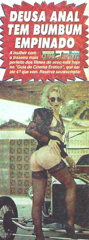 A estrela pornô Melanie Moore e o seu empinado bumbum