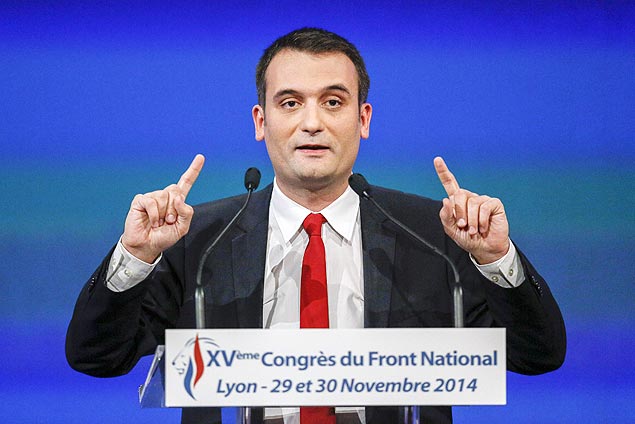 O político francês Florian Philippot