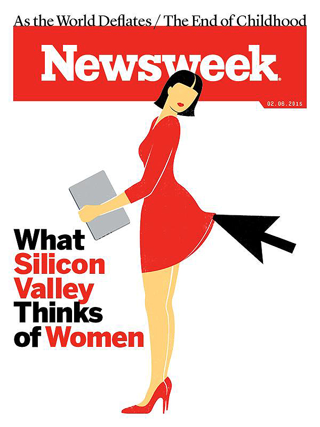 Capa da 'Newsweek' sobre sexismo no Vale do Silício