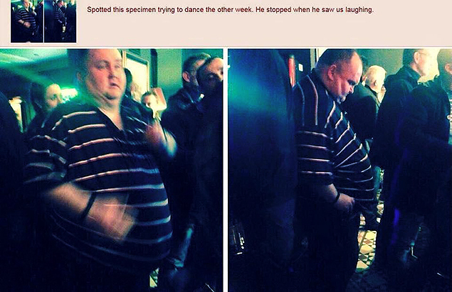 Homem obeso é ridicularizado por dançar :(