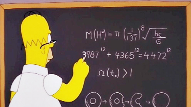 Homer Simpson descobriu Bóson de Higgs antes de todos