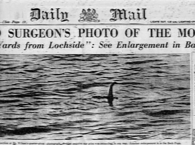 Foto do cirurgião do suposto monstro do lago Ness, em 1934 --- http://doubtfulnewscom.c.presscdn.com/wp-content/uploads/2015/04/dailymail-nessie.jpg 