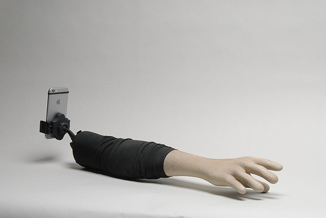 Protótipo do "braço de selfie"