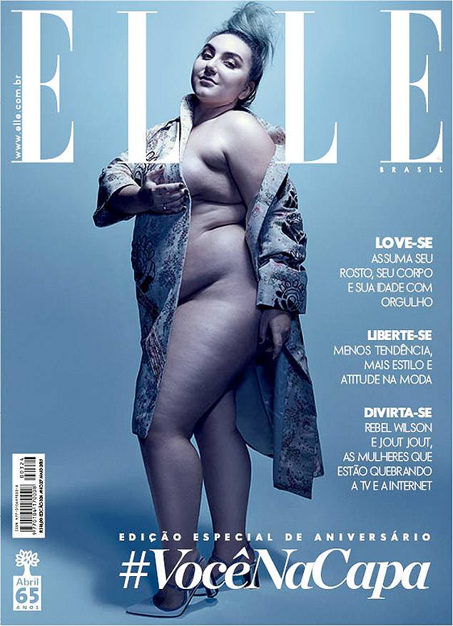 Blogueira 'plus size' aparece em capa especial da Elle