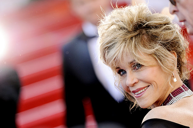 (150520) -- CANNES, mayo 20, 2015 (Xinhua) -- La actriz Jane Fonda, asiste al estreno de la pelcula "Youth", en el 68 Festival de Cine de Cannes, en Cannes, Francia, el 20 de mayo de 2015. (Xinhua/Euan Cherry/UPPA/ZUMAPRESS) (jg) (sp) ***DERECHOS DE USO UNICAMENTE PARA NORTE Y SUDAMERICA***