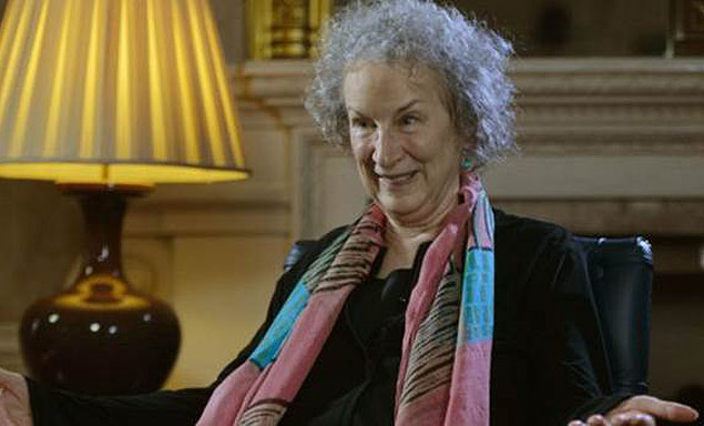 A escritora canadense Margaret Atwood 