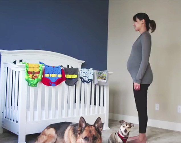 Vídeo de uma foto por dia mostra gravidez em 90 segundos
