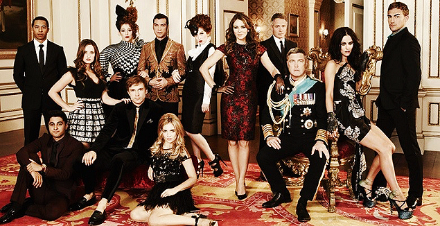 Elenco de "The Royals", série produzida pelo canal E!