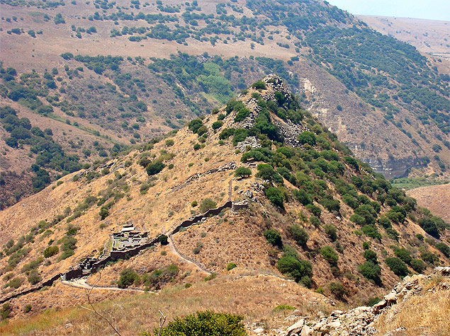 Sítio arqueológico de Gamla, nas Colinas do Golã