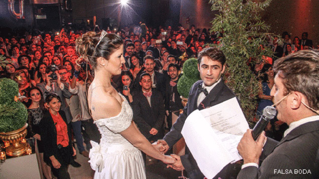 Cerca de 18 mil pessoas pedem novos eventos na página do Casamento Falso no Facebook
