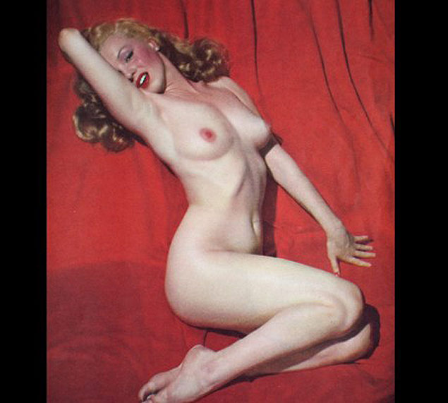 A atriz americana Marilyn Monroe 
