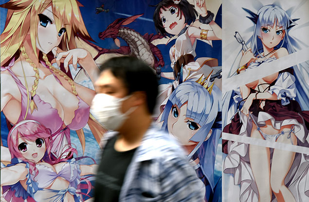 Desenhos sexualizados no Japã, comuns em mangá e anime