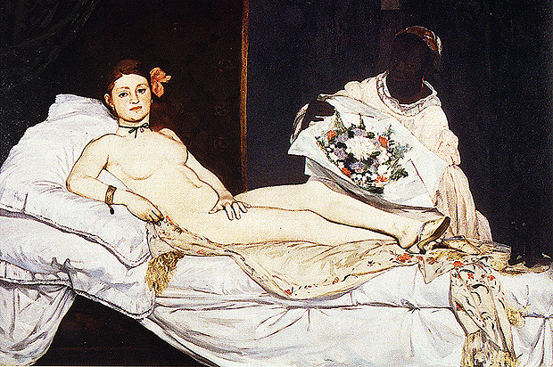 ORG XMIT: 351601_0.tif Artes Plásticas: "Olympia" (l863), obra de Édouard Manet. 