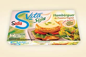 Hambrguer de protena de soja da Sadia; pelo clima, especialistas indicam oferta a consumidores de no-derivados de animais