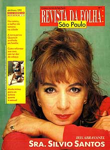 Capa da primeira edio da Revista da Folha, de 26 de abril de 1992