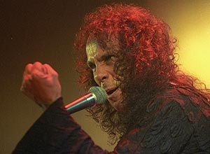 O cantor norte-americano Ronnie James Dio, do Black Sabbath 